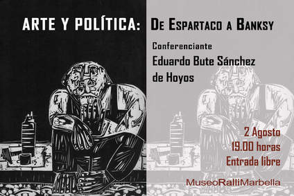 Conferencia “Arte y Política: de Espartaco a Banksy"